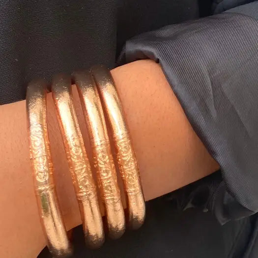 Véritable jonc bouddhiste 8 mm - champagne