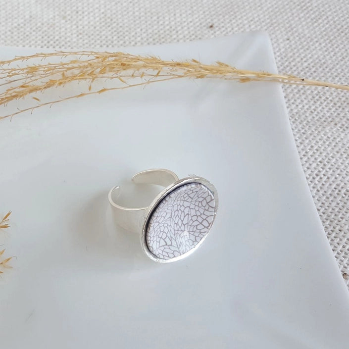 Bague ronde Pâte polymère