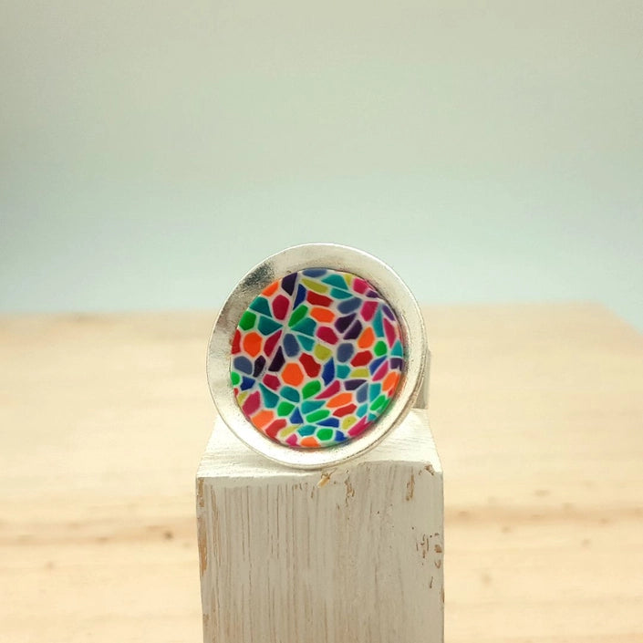 Bague ronde Pâte polymère
