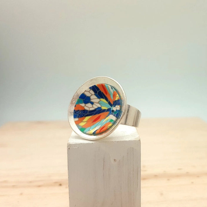 Bague ronde Pâte polymère