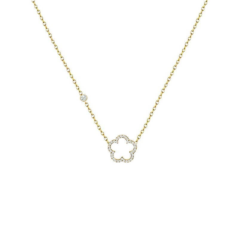 Collier Elora acier doré ou argenté