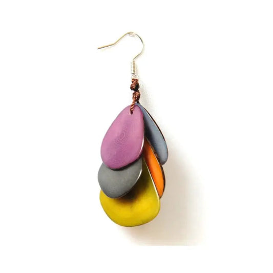 Boucles d'oreilles Grappas Automne