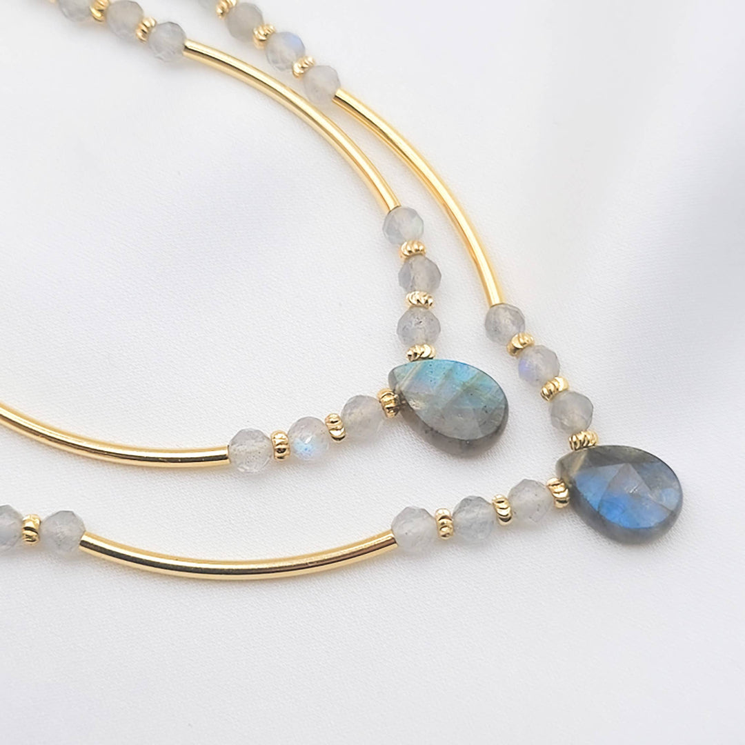 Collier Bella Labradorite