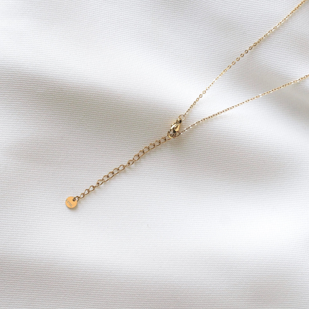 Collier en Y pierre naturelle tourmaline