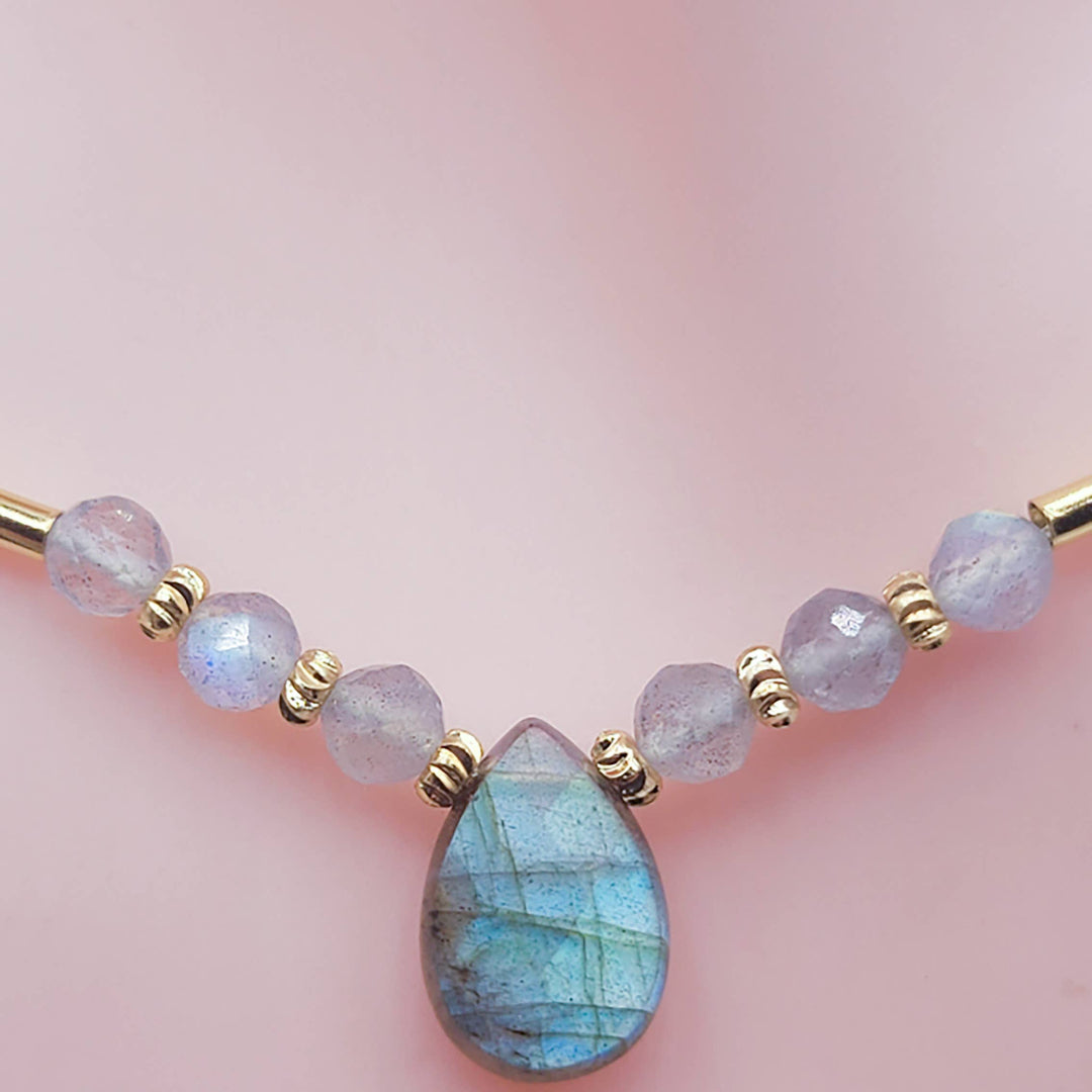 Collier Bella Labradorite