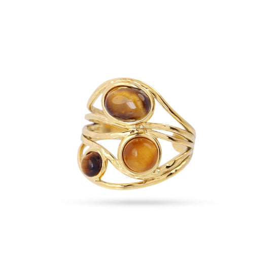 Bague Waves Talyra café