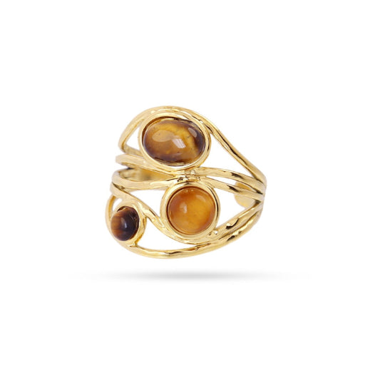 Bague Waves Talyra café