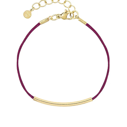 Mint 15 Bracelet tube aubergine