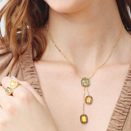 Collier Pixels Lunitha