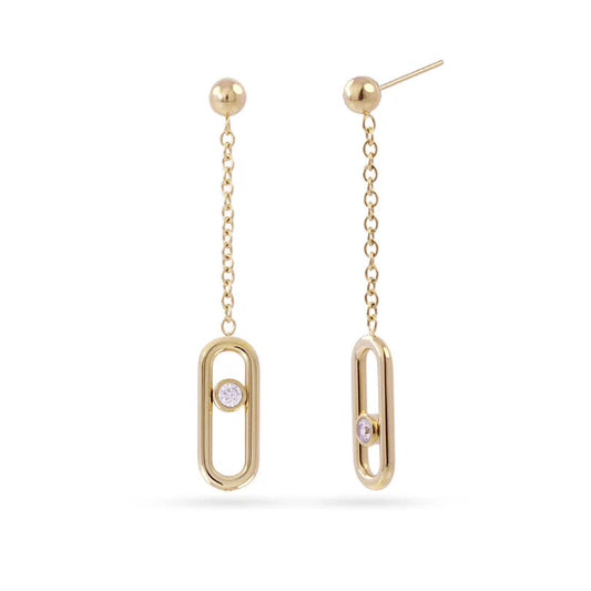 Boucles d'oreilles Infinity Nova